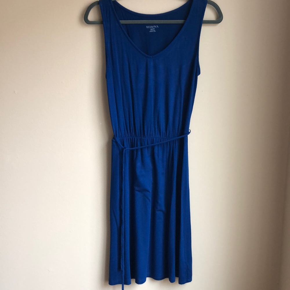 Target Merona Stretch Sleeveless Dress with Tie